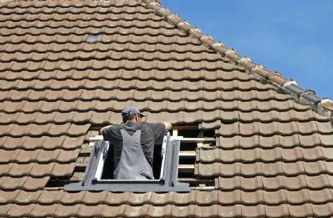 Pose de velux - Moulon